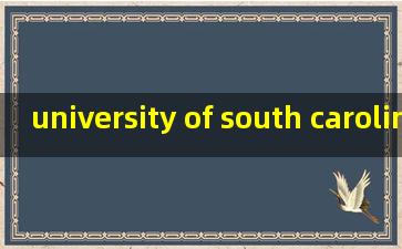 university of south carolina排名